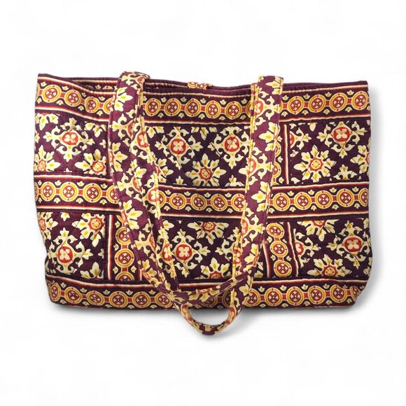 Vera Bradley Purse Bag Set Y2K Cosmetic Case Glasses Sleeve VTG Retired Pattern - Picture 2 of 5